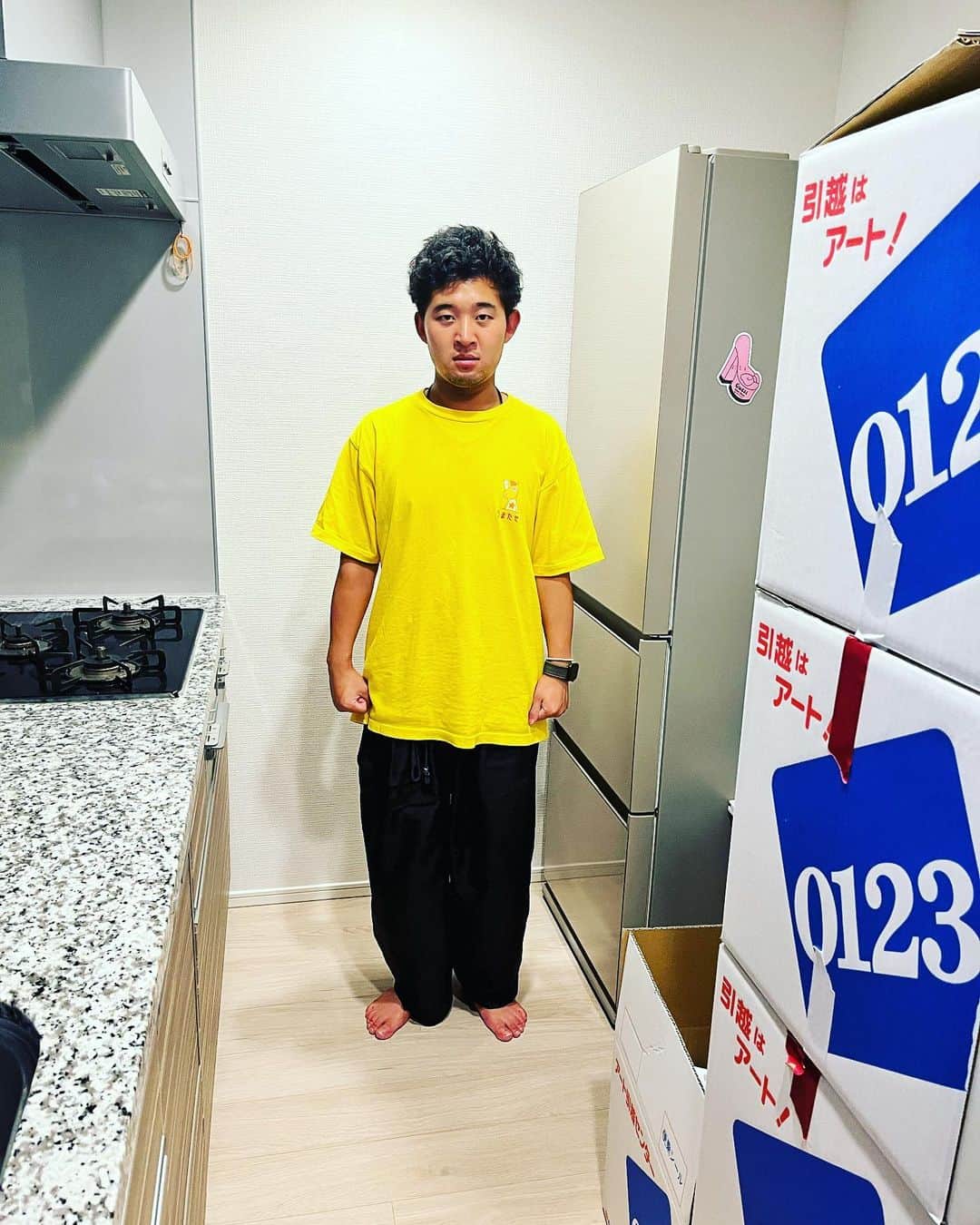 桃沢健輔さんのインスタグラム写真 - (桃沢健輔Instagram)「約一か月間、後藤さんちに居候してました。 無事新居が見つかったので今日から一人暮らしです。 寂しいです。」7月16日 21時59分 - momozawa_kinnokuni