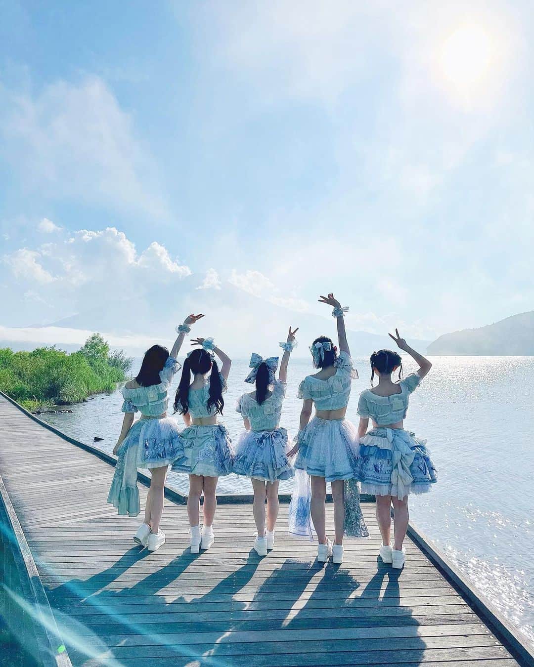 近藤沙瑛子のインスタグラム：「🦌🗻   #ババババンビ」