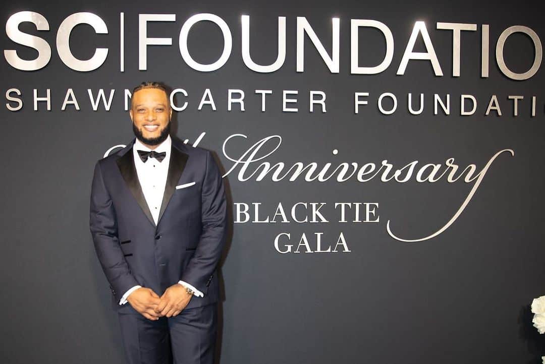 ロビンソン・カノのインスタグラム：「Shawn Carter Foundation 20th Anniversary Black Tie Gala. What a night! ✨✨✨✨✨」