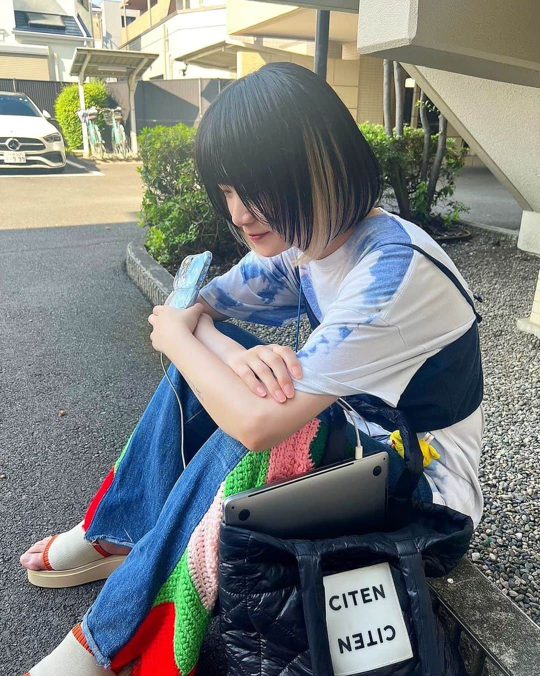 根本朱里のインスタグラム：「暑スンギ」