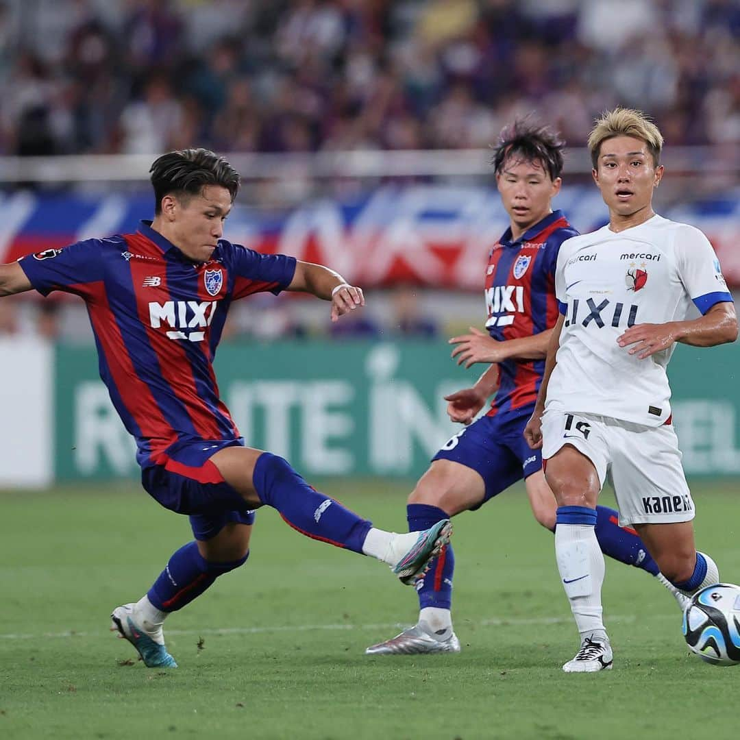 FC東京オフィシャルグッズさんのインスタグラム写真 - (FC東京オフィシャルグッズInstagram)「🔵🔴 𝙁𝙐𝙇𝙇 𝙏𝙄𝙈𝙀 #明治安田生命Day  2023明治安田生命J1リーグ第21節 #FC東京 1-3 #鹿島アントラーズ  先制するも敗戦。  リーグ戦4試合ぶりの敗戦。 ホーム味スタ、大きなサポートをありがとうございました。  @fctokyoofficial  #TokyoKashima  #FC東京 #fctokyo #tokyo」7月16日 23時39分 - fctokyoofficial