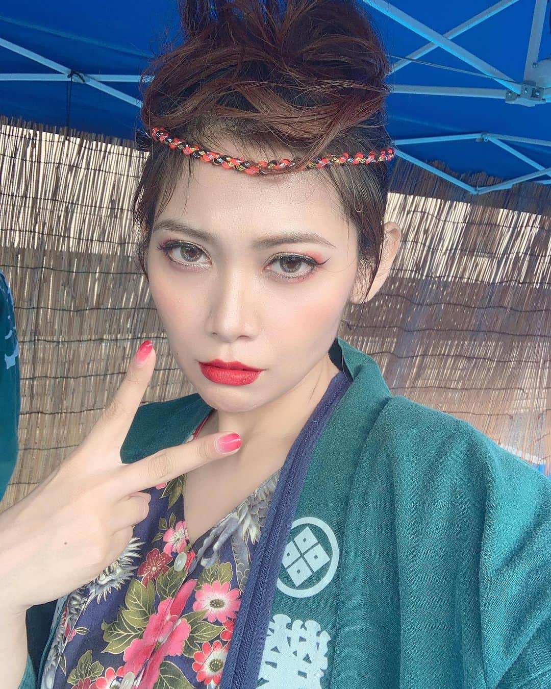 のインスタグラム：「御輿担いできた」
