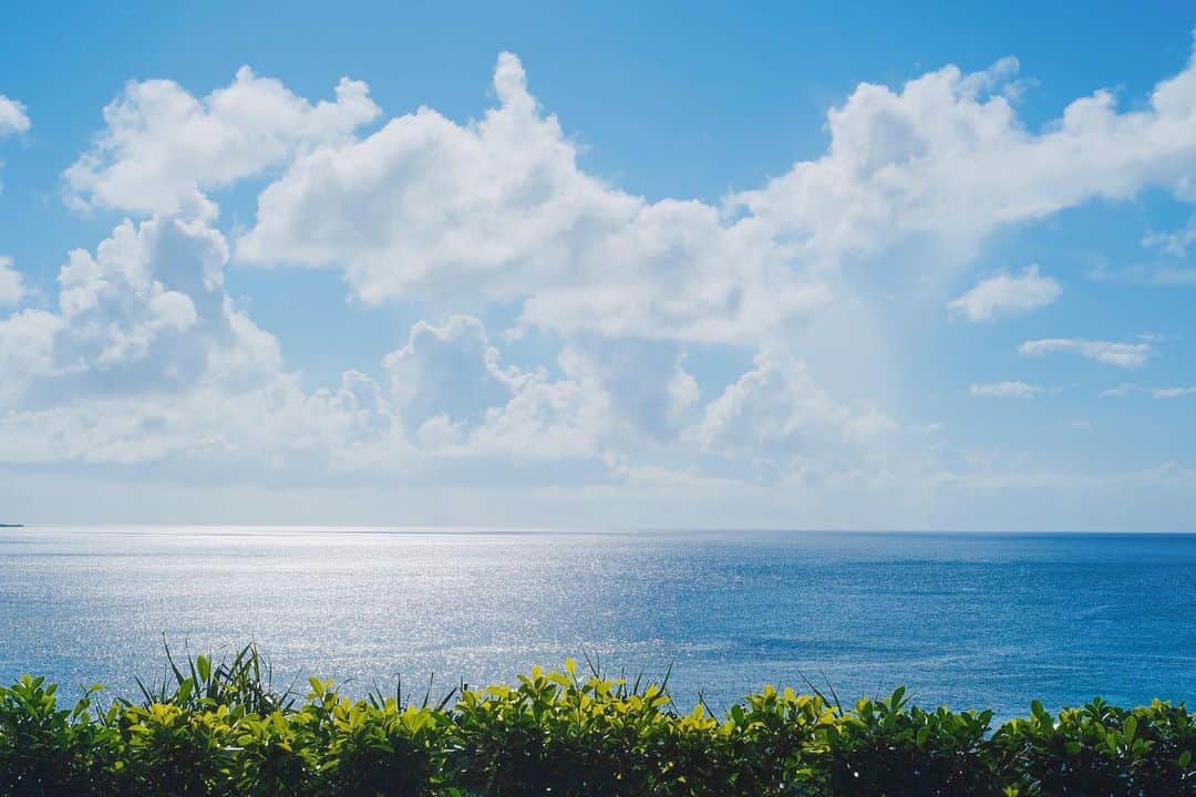 紗々さんのインスタグラム写真 - (紗々Instagram)「海の日✨  キラキラ光る青い海、白い雲。 もわっとした夏の空気と海のにおい。  そしてテラスで飲む冷たいビール…🍺✨  (妄想)  数年前に沖縄で撮った写真です(ﾟωﾟ)📷  今年も沖縄旅行は無理そうなので、来年こそ行きたい…！(そしてプールで浮き輪で浮くのだ)(風景写真も撮る)  と思っています🥹 未定すぎるけどもね💦  そんな #海の日 の今夜は、 #千葉テレビ の番組収録LIVEです🎤✨  頑張ってきますー！！ 応援に来ていただけるみなさま、よろしくお願いいたします（*>人<）✨✨  また後ほどー！  #沖縄 #沖縄旅行 #カメラ女子 #okinawa #photography #marineday #instagram #live」7月17日 10時13分 - 03sasa03