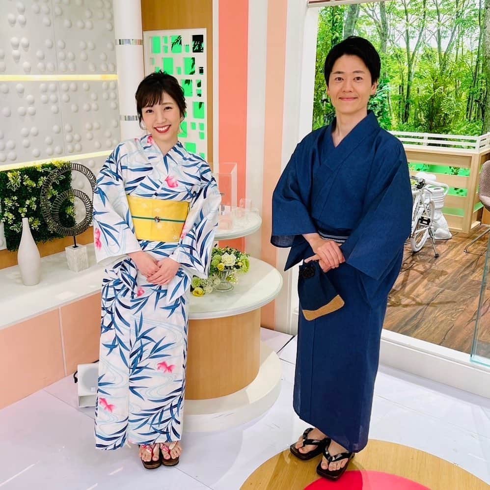 北海道放送「今日ドキッ!」のインスタグラム：「. 今日11時から、 赤れんがプレミアムフェストで 生ランクイーンを行います✨  MCの#堀啓知 アナウンサー #森田絹子 アナウンサーが浴衣姿で登場👘  ぜひ皆さまお越し下さい！！！」