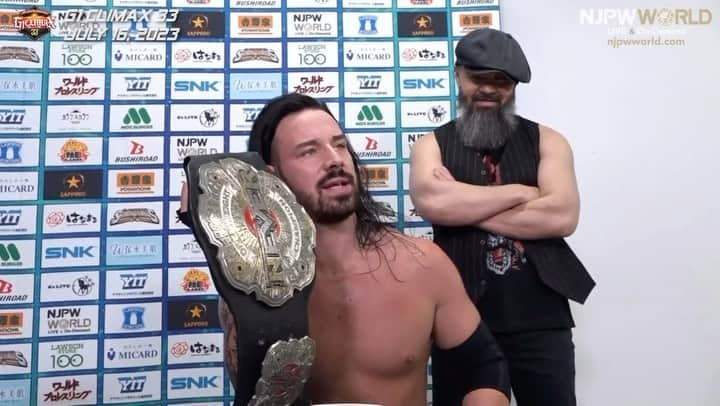 デビッド・フィンレーのインスタグラム：「I don’t know struggle.  • #g1climax33 #bulletclub #BCWarDogs #TheRebel #nepobaby #savage #njpw #njpwworld」