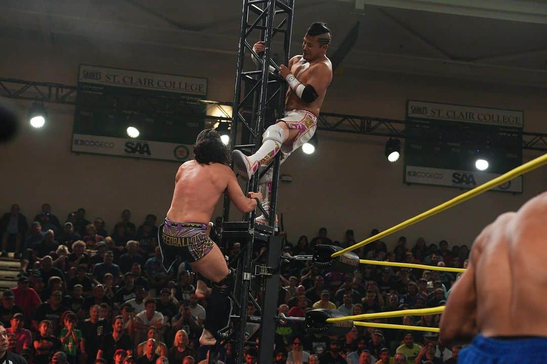 KUSHIDAのインスタグラム：「Opportunities come only for people who like adventure.  📷 @beezzzzy  @impactwrestling  @njpw1972  @njpw_global」