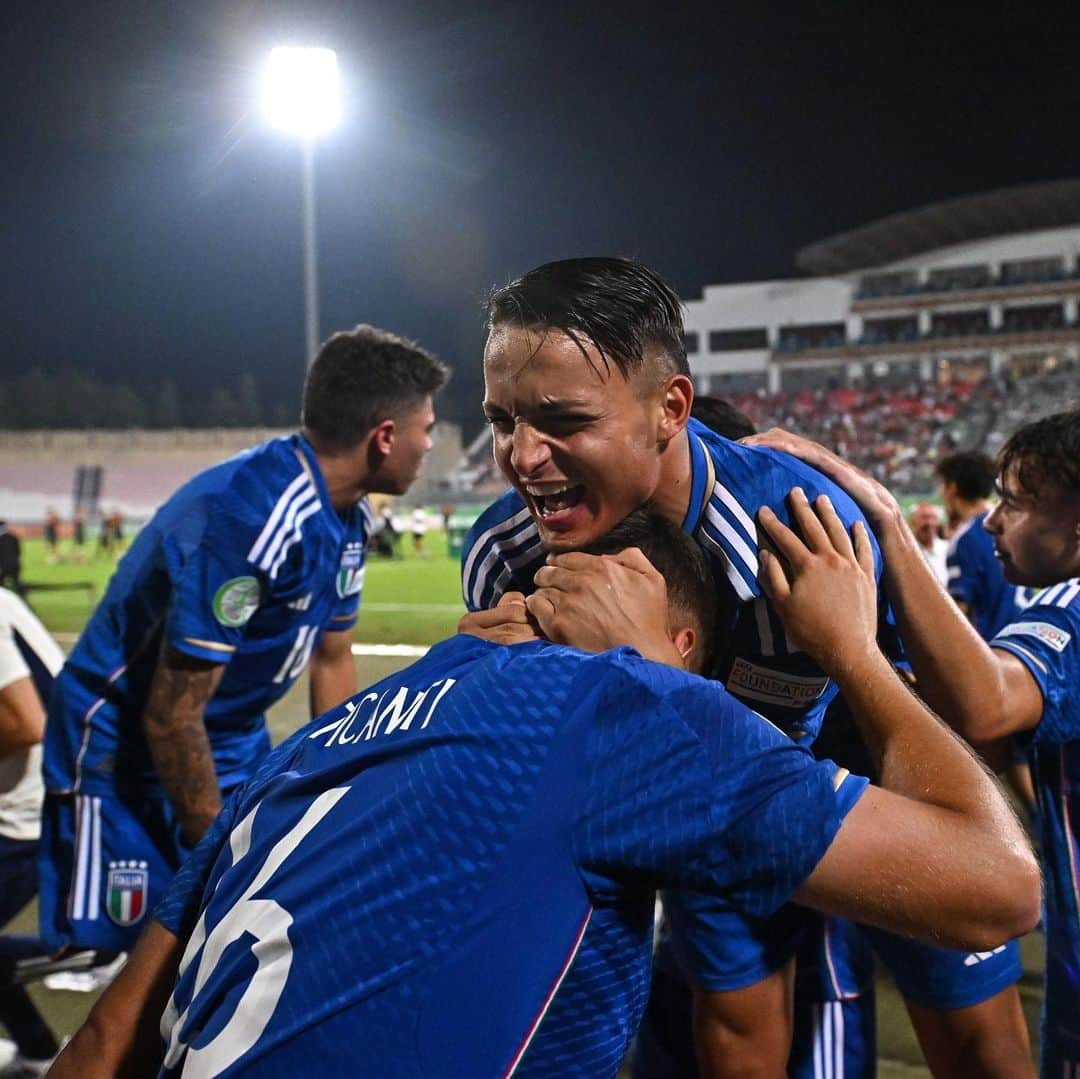 UEFA.comさんのインスタグラム写真 - (UEFA.comInstagram)「Oh what a feelin’ 🇮🇹🤩🏆 #U19EURO」7月17日 6時32分 - uefacom