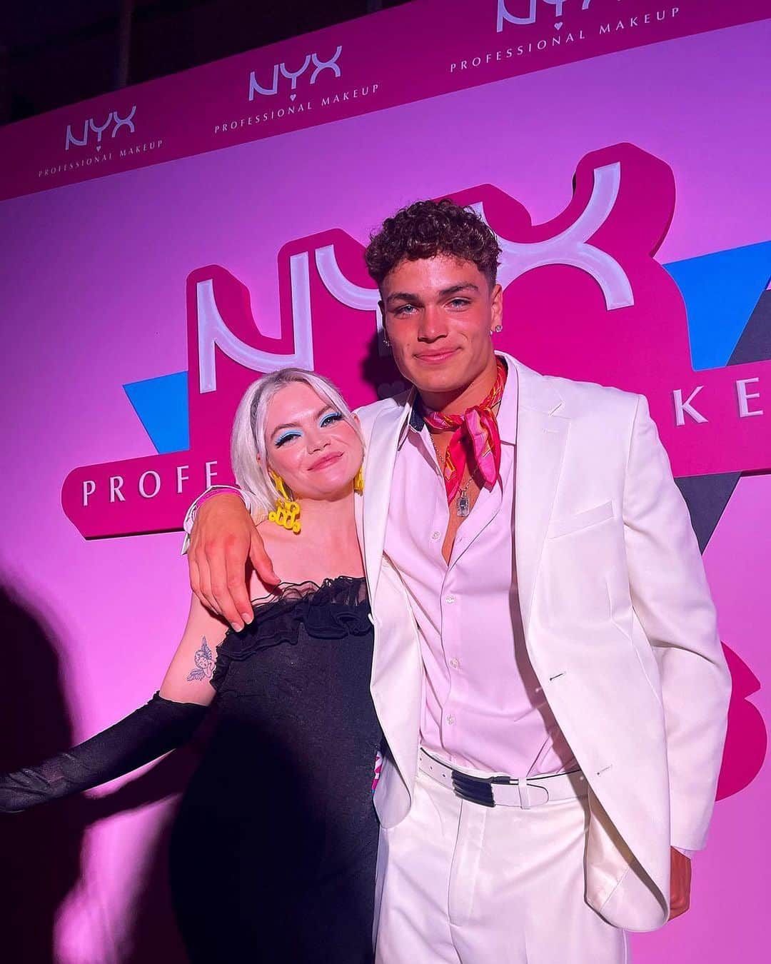 NYX Cosmeticsさんのインスタグラム写真 - (NYX CosmeticsInstagram)「our Barbie & Ken besties from the global #NYXCosmeticsxBarbieTheMovie campaign brought alllll the #Kenergy to our Barbie Party 🪩🎀   shop the #NYXCosmeticsxBarbieTheMovie collection at @target TODAY and see @barbiethemovie only in theaters July 21.  ©2023 WBEI ©2023 Mattel. #nyxcosmetics #nyxprofessionalmakeup #barbiethemovie #barbie」7月17日 6時47分 - nyxcosmetics