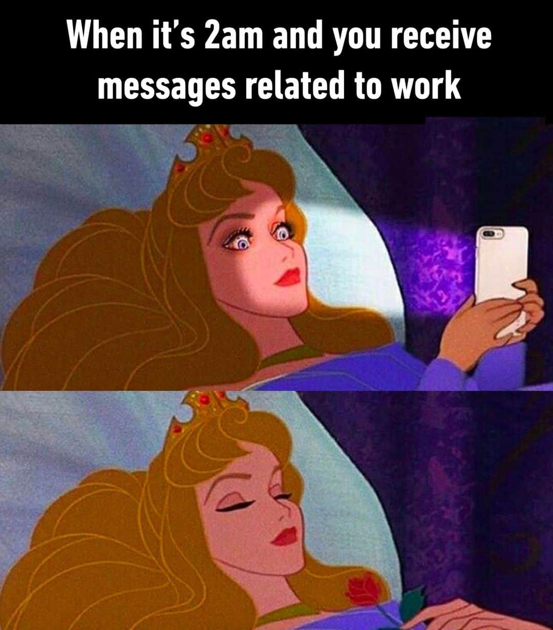 9GAGさんのインスタグラム写真 - (9GAGInstagram)「it's past my work hours bro  - #work #midnight #message #memes #9gag」7月17日 7時00分 - 9gag