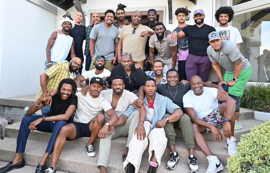 ネイト・パーカーのインスタグラム：「#BrothersInArms #WE 👑👑👑👑👑👑👑👑👑👑👑👑👑👑👑👑👑👑👑👑👑👑」