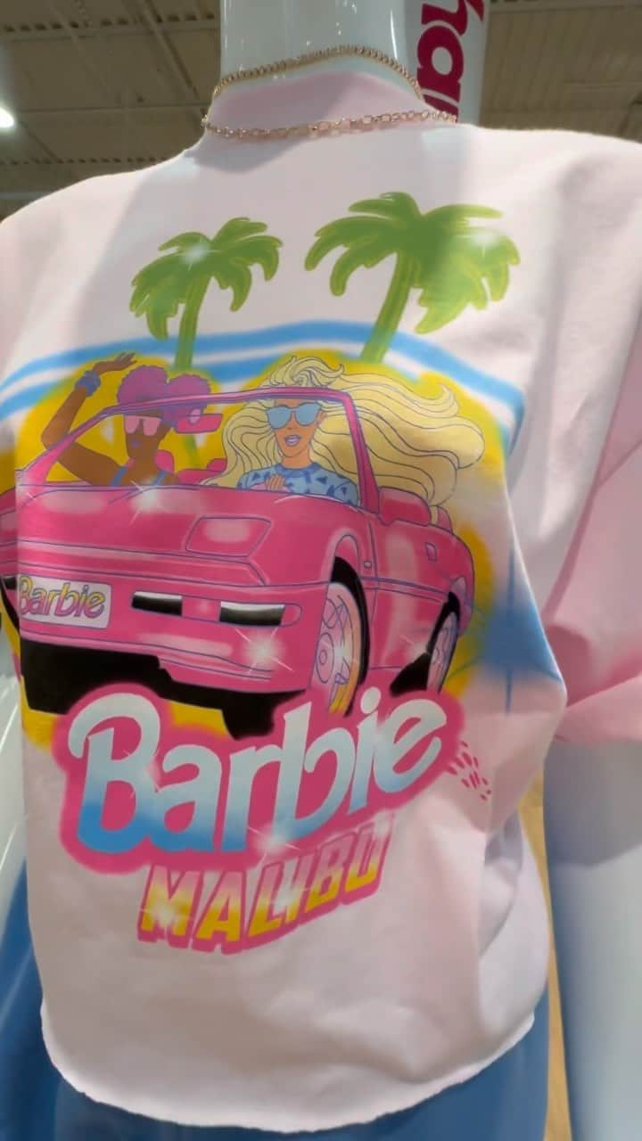 Charlotte Russeのインスタグラム：「We just can’t get enough Barbie 💖✨🛍️ Shop Graphic Tees from $10 👉 In-Store Exclusive!!!  Link in bio for a store near you!」