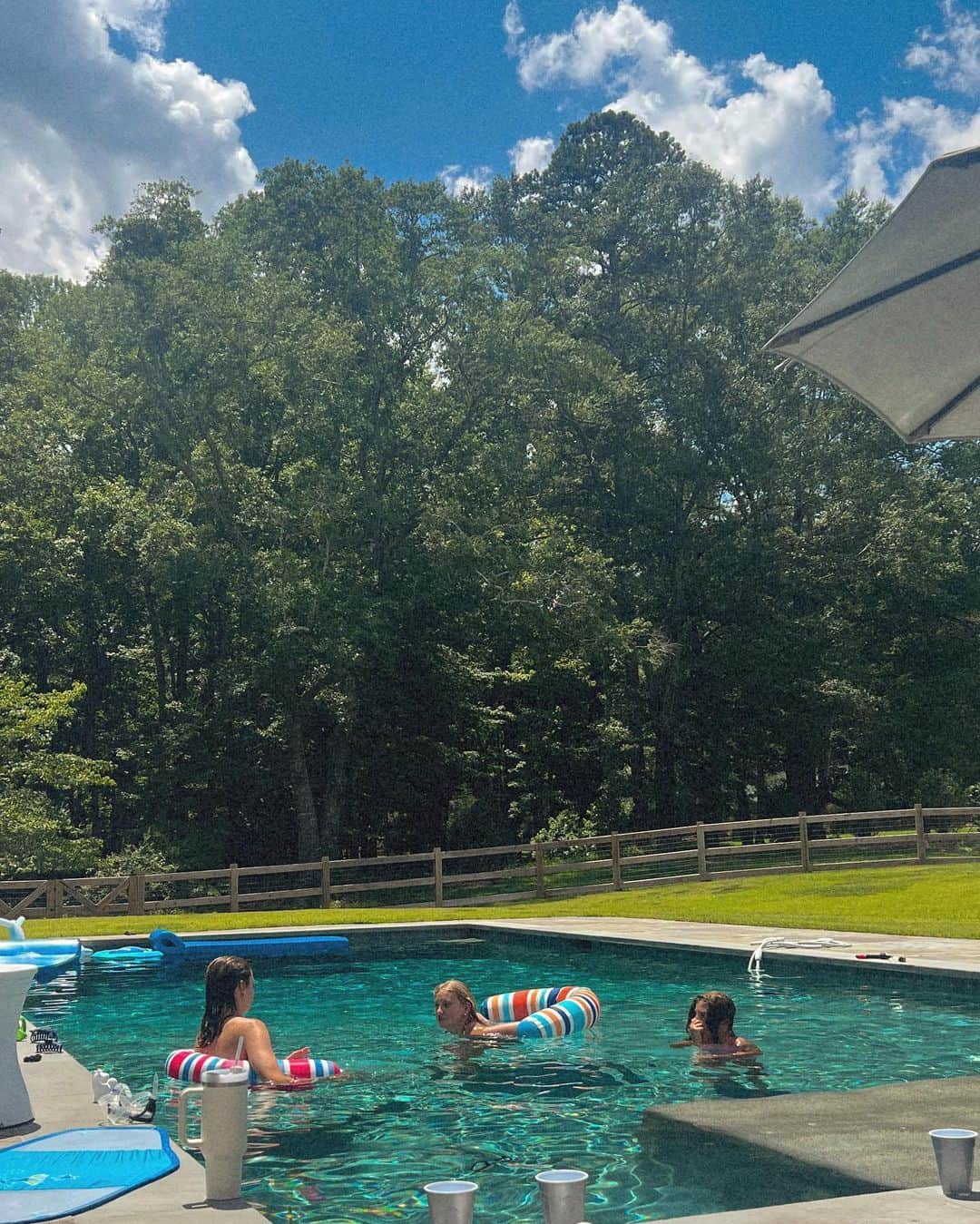 Elizabeth Turnerさんのインスタグラム写真 - (Elizabeth TurnerInstagram)「There's nothing like summer in the South 🤍 the relentless humid heat that feels like a steam room, the lush green trees, the peaceful deer, spicy boiled peanuts, cicadas buzzing, family reunions, & fresh watermelon margaritas 🤍」7月17日 9時02分 - elizabethcturner