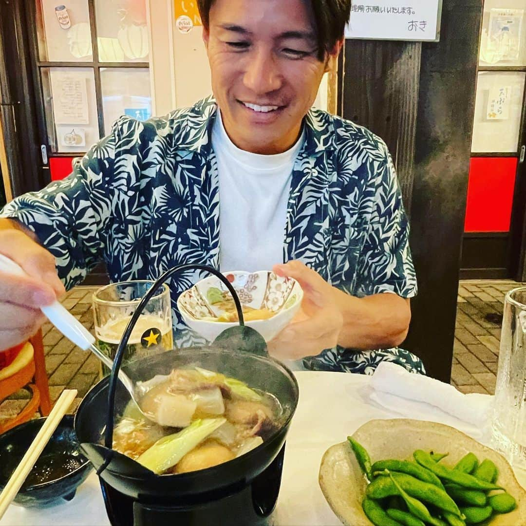 加藤条治さんのインスタグラム写真 - (加藤条治Instagram)「山形屋台村  ずっと気になってた場所に 打ち合わせがてら  芋煮があるのは山形ならでは」7月17日 9時20分 - jojikato0206