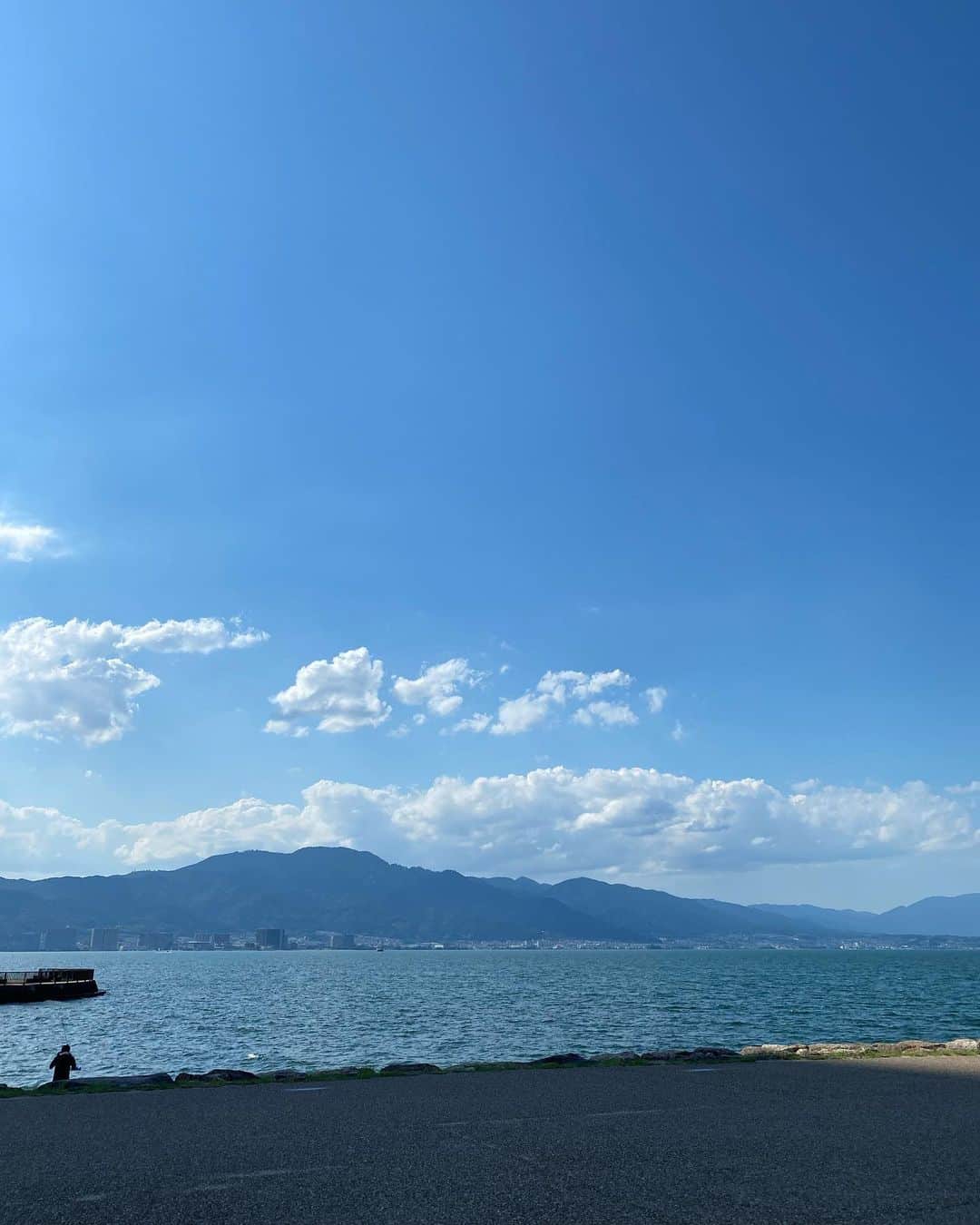 karen okajimaさんのインスタグラム写真 - (karen okajimaInstagram)「#海の日 🌊  湖やけどな🤣笑  #琵琶湖 #におのはま #マリンコーデ」7月17日 19時07分 - karenokajima0318