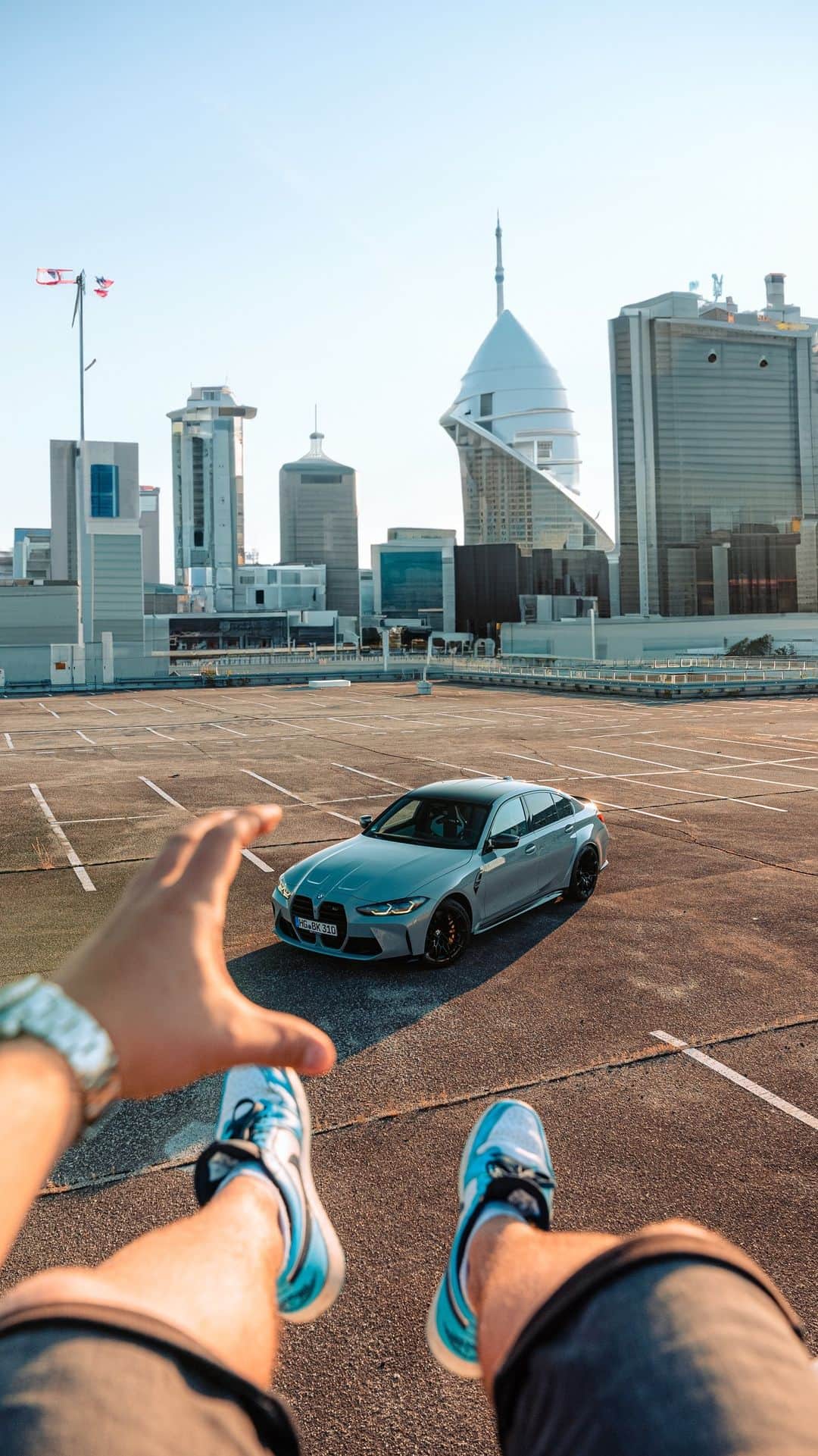BMWのインスタグラム：「I want it. I reached out and grabbed it. Try it.  #BMWRepost @jan_sl_  The BMW M3 Competition Sedan. #THEM3 #BMWM #M3 #BMW #MPower __ BMW M3 Competition Sedan: Combined fuel consumption: 9.8 l/100 km. Combined CO2 emissions: 224–223 g/km. All data according to WLTP. Further info: www.bmw.com/disclaimer」