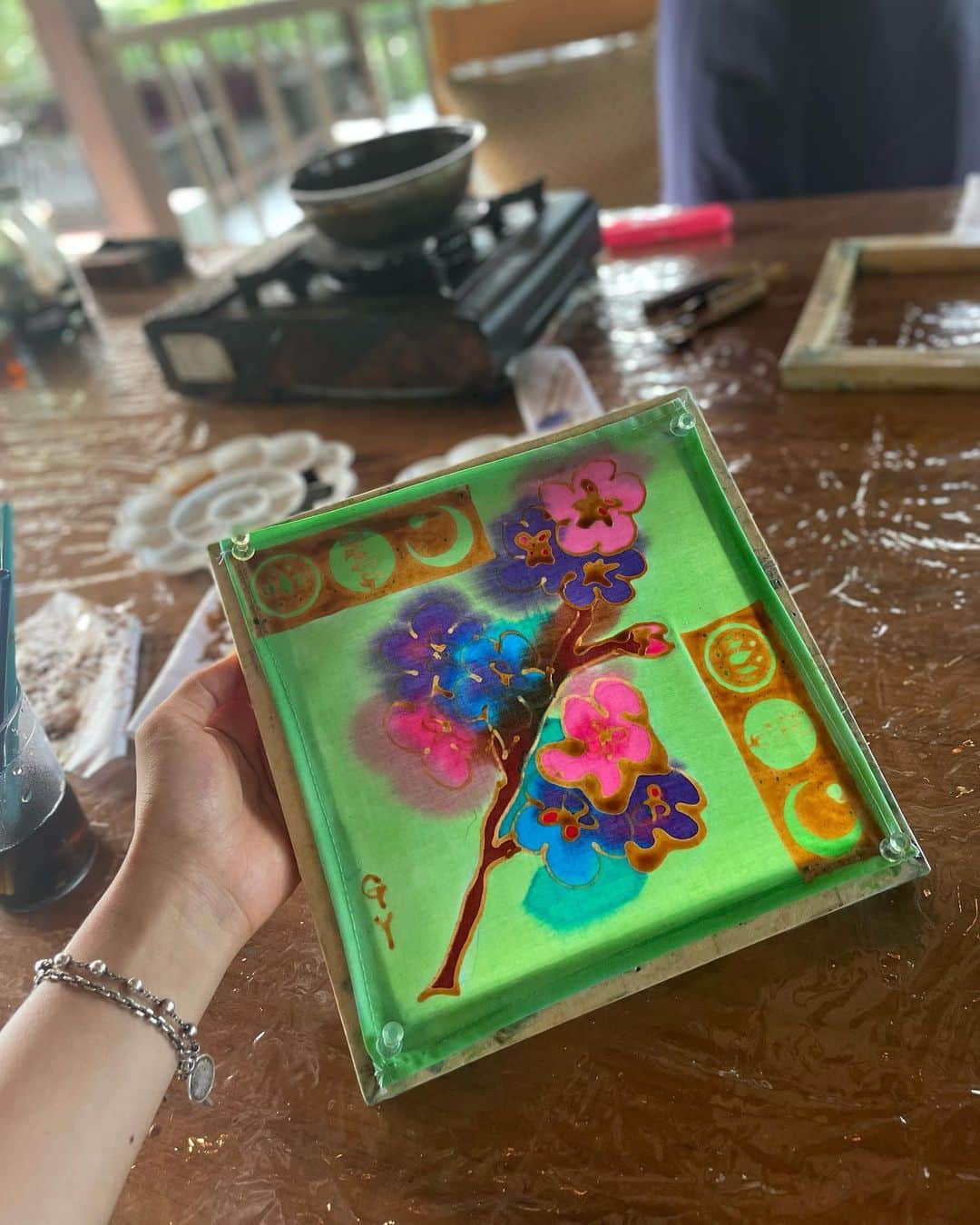 ガユンさんのインスタグラム写真 - (ガユンInstagram)「🦎」7月17日 19時30分 - gayoon_heo