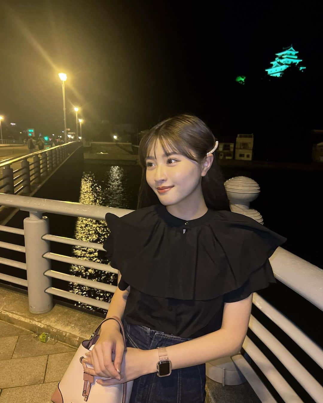 若林真帆さんのインスタグラム写真 - (若林真帆Instagram)「花火大会いてきた🍧🎇夏💯💯 #lagunamoon  #ootd」7月17日 19時49分 - mhopu_