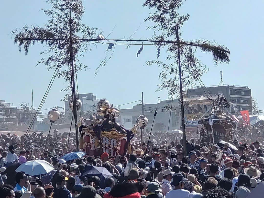 河野太郎さんのインスタグラム写真 - (河野太郎Instagram)「浜降祭。」7月17日 19時50分 - konotarogomame