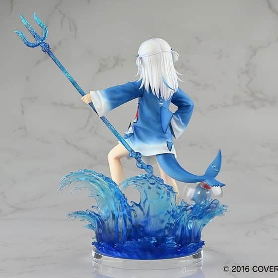 Tokyo Otaku Modeさんのインスタグラム写真 - (Tokyo Otaku ModeInstagram)「Gawr Gura poses like the queen of the ocean that she is! 🌊  🛒 Check the link in our bio for this and more!   Product Name: hololive English -Myth- Gawr Gura 1/7 Scale Figure Series: hololive production Manufacturer: Design Coco Sculptor: Design Coco (Art Director: CHIGA) Specifications: Painted, non-articulated, 1/7 scale PVC & ABS figure with stand Height (approx.): 240 mm | 9.4"  #hololive #gawrgura #tokyootakumode #animefigure #figurecollection #anime #manga #toycollector #animemerch」7月17日 20時00分 - tokyootakumode