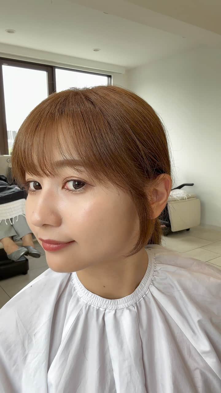 横井佑弥のインスタグラム：「結んでも可愛いおくれげが人気 #やさしげ」