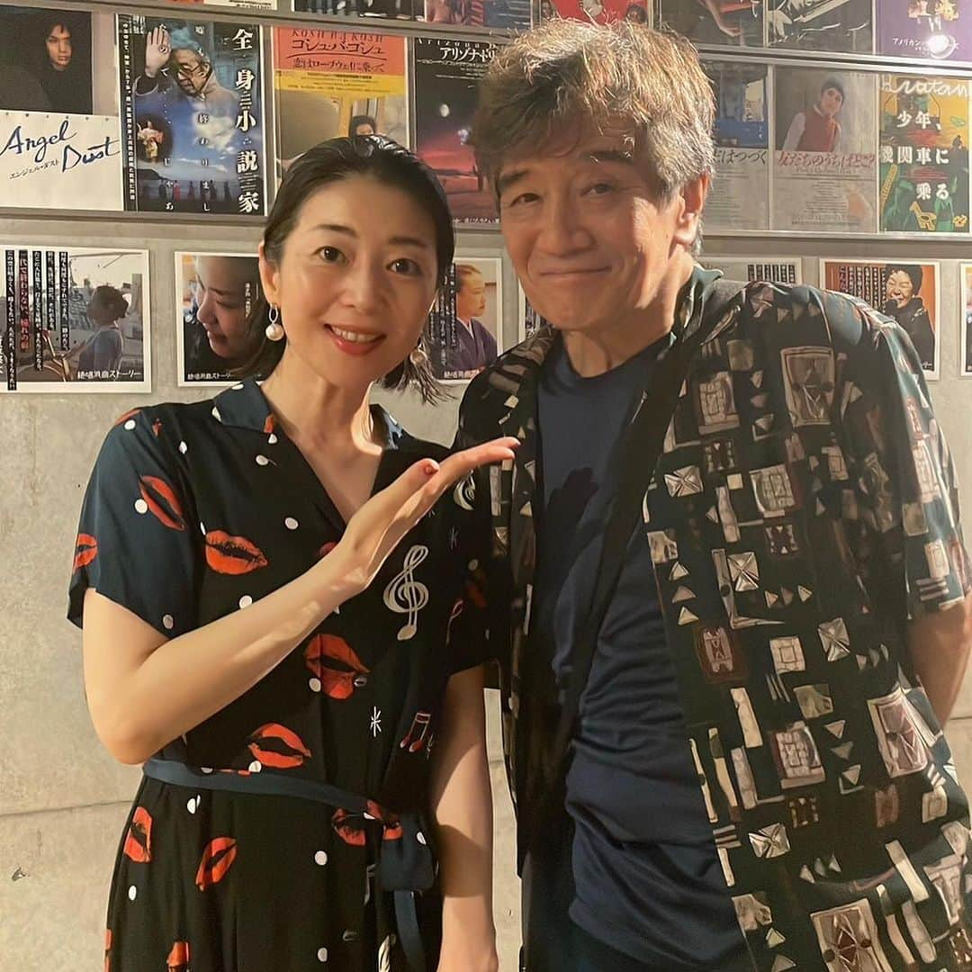 江藤あやさんのインスタグラム写真 - (江藤あやInstagram)「中村公彦監督、横浜シネマ・ジャック＆ベティをロケ地にした 『シネマコンプレックス』に 出演されている大谷亮介さんと。 久しぶりにお会い出来て嬉しかったです♬  御成座では 大谷亮介さん主演の 『ある役者達の風景』上映中です！ 『THEATERS』とご一緒に お楽しみ下さいませ。  #中村公彦監督 #大谷亮介 さん #THEATERS #ある役者達の風景 #御成座 #ジャックアンドベティ」7月17日 12時03分 - ayayakko19