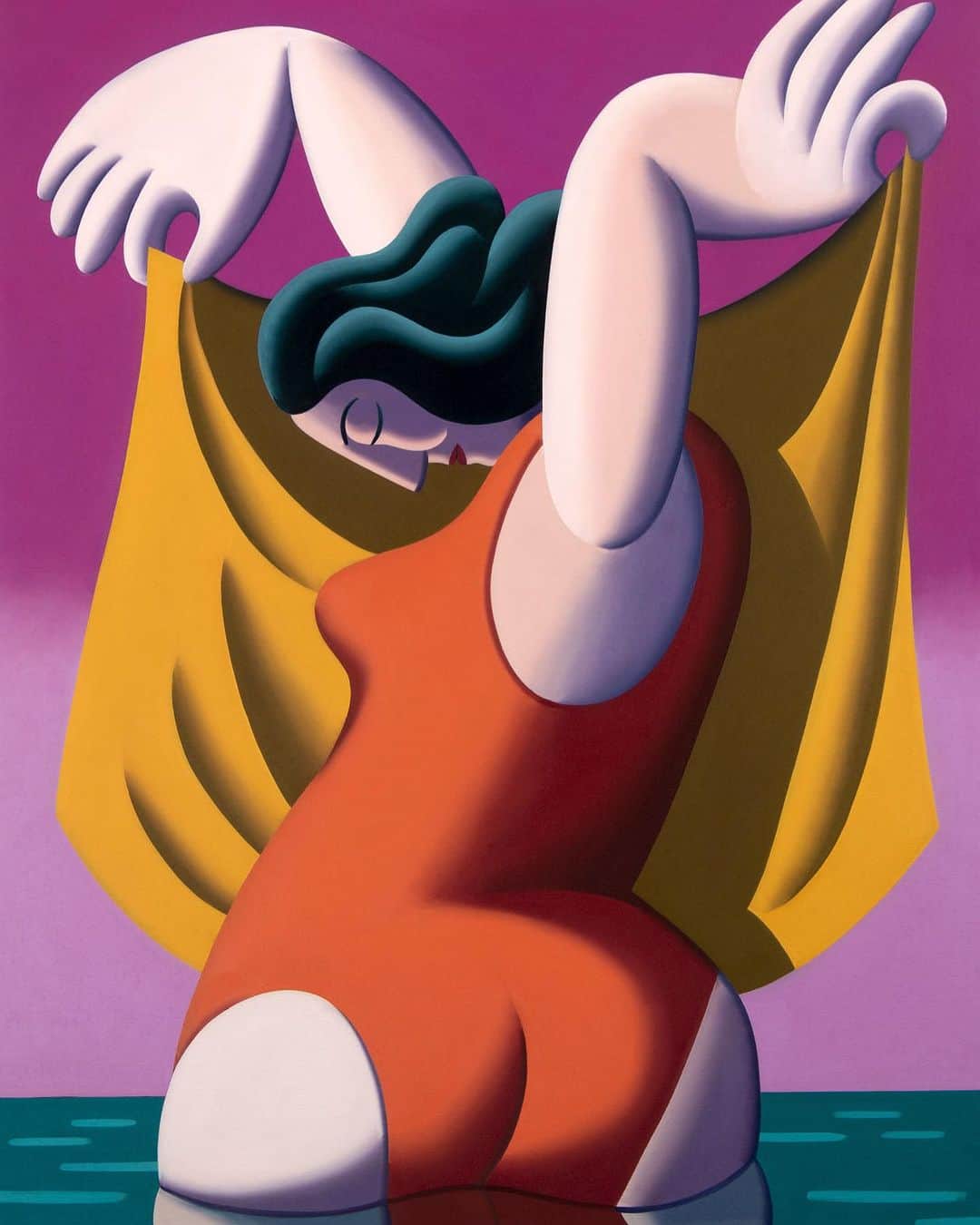Juxtapoz Magazineのインスタグラム：「Paintings by @juandelarica」