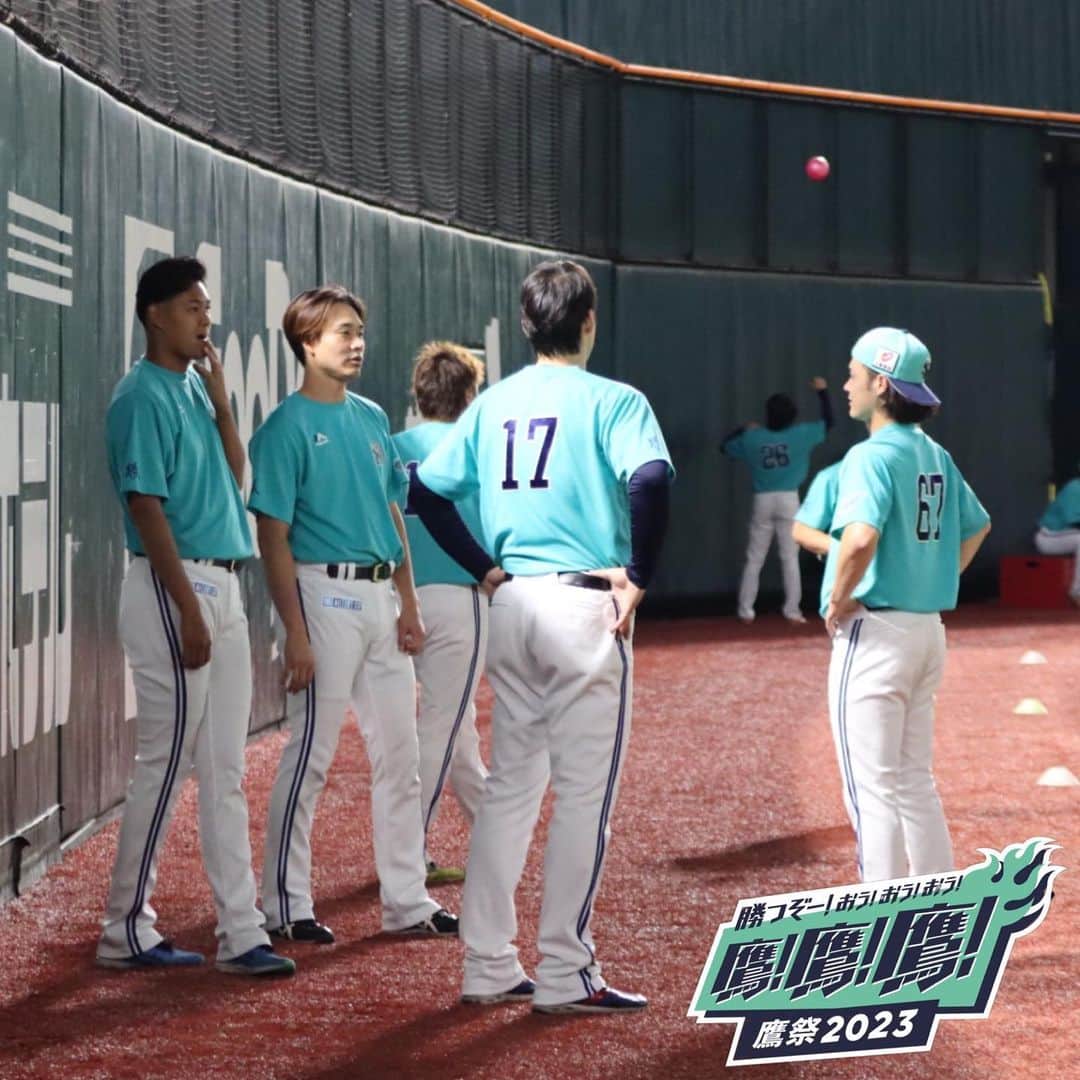 のインスタグラム：「#practicephoto #2023年7月17日 #vsオリックスバファローズ #福岡paypayドーム #鷹の祭典2023 #softbankhawks  #ホークス #sbhawks #鷹鷹鷹」
