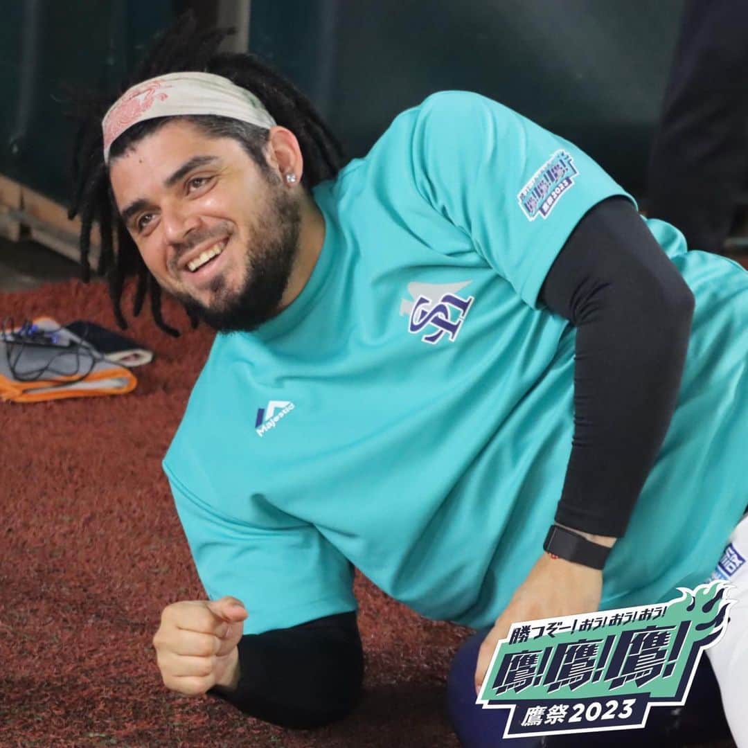 のインスタグラム：「#practicephoto #2023年7月17日 #vsオリックスバファローズ #福岡paypayドーム #鷹の祭典2023 #softbankhawks  #ホークス #sbhawks #鷹鷹鷹」