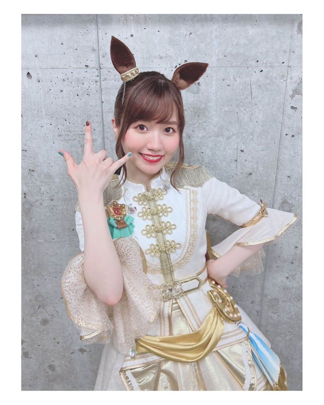 のぐちゆりさんのインスタグラム写真 - (のぐちゆりInstagram)「#ウマ娘5th横浜d1  トレーナーたちの声がたくさん聞こえてテンション爆上げでした❤️‍🔥  私達にとって声援は大事なものだし、なくてはならないもの！ 今回の公演を通して改めて気づかされて、感謝の気持ちでいっぱいになりました。🐎  だってほんとに、ずーーーっと楽しかった！！！ 最初の登場でLEDがあがっていく瞬間、トレーナーの声とペンライトが見えて口角あがりっぱなしだった！！！！ また一つ大切な思い出ができちゃったなあ〜☺️  パーマーと一緒に、これからも爆逃げするよ🐎 次は名古屋！待っててね！ #ウマ娘 #メジロパーマー」7月17日 13時44分 - chan_yuyu_ri