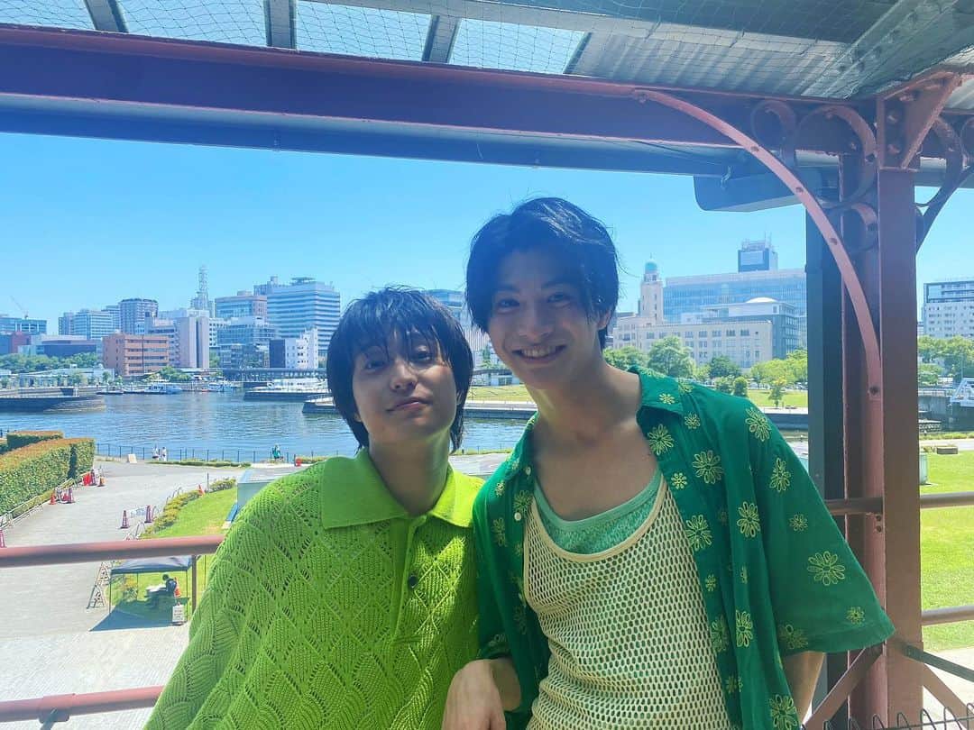 田中雅功のインスタグラム：「#CMJ2023 ありがとうございました！！！  久しぶりの外と夏！  暑かったし 熱かったね！！  楽しかった！」