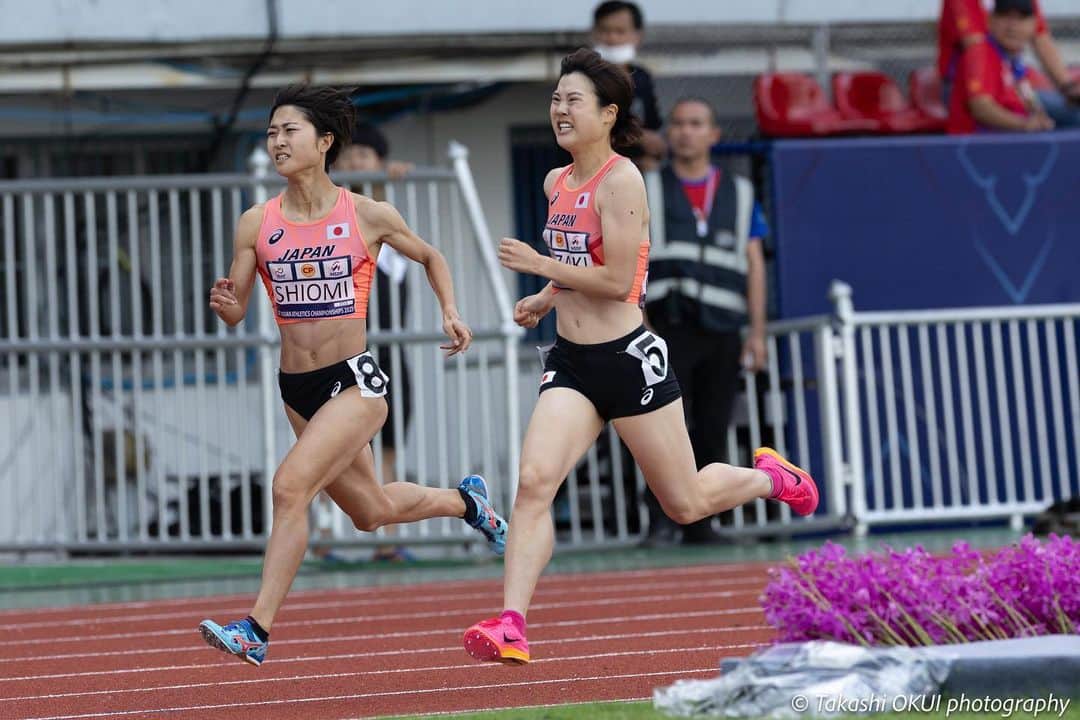 日本陸上競技連盟さんのインスタグラム写真 - (日本陸上競技連盟Instagram)「. /／ 【#アジア選手権】🇹🇭 フォトアルバム📸 \＼  Day5️⃣ Evening Session🌙①  #遠藤日向(住友電工) #塩尻和也(富士通) #鵜澤飛羽(筑波大学) #上山紘輝(住友電工) #山本有真(積水化学) #ディーン元気(ミズノ) #柄澤智哉(日本体育大学) #塩見綾乃(岩谷産業) #池崎愛里(ダイソー) #川元奨(スズキ) #君嶋愛梨沙(土木管理総合) #鶴田玲美(南九州ファミリーマート)  応援ありがとうございました📣  https://www.jaaf.or.jp/competition/detail/1760/  #声援を力に_挑戦のその先へ」7月17日 14時05分 - jaaf_official