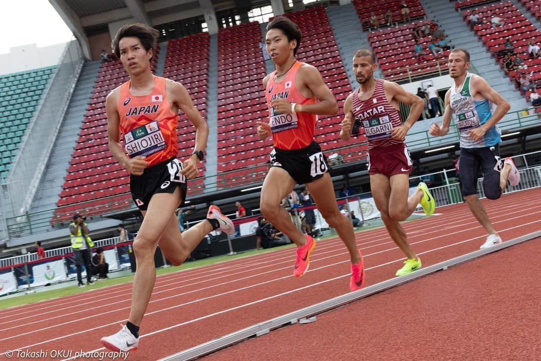 日本陸上競技連盟さんのインスタグラム写真 - (日本陸上競技連盟Instagram)「. /／ 【#アジア選手権】🇹🇭 フォトアルバム📸 \＼  Day5️⃣ Evening Session🌙①  #遠藤日向(住友電工) #塩尻和也(富士通) #鵜澤飛羽(筑波大学) #上山紘輝(住友電工) #山本有真(積水化学) #ディーン元気(ミズノ) #柄澤智哉(日本体育大学) #塩見綾乃(岩谷産業) #池崎愛里(ダイソー) #川元奨(スズキ) #君嶋愛梨沙(土木管理総合) #鶴田玲美(南九州ファミリーマート)  応援ありがとうございました📣  https://www.jaaf.or.jp/competition/detail/1760/  #声援を力に_挑戦のその先へ」7月17日 14時05分 - jaaf_official