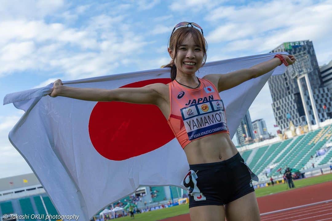 日本陸上競技連盟さんのインスタグラム写真 - (日本陸上競技連盟Instagram)「. /／ 【#アジア選手権】🇹🇭 フォトアルバム📸 \＼  Day5️⃣ Evening Session🌙①  #遠藤日向(住友電工) #塩尻和也(富士通) #鵜澤飛羽(筑波大学) #上山紘輝(住友電工) #山本有真(積水化学) #ディーン元気(ミズノ) #柄澤智哉(日本体育大学) #塩見綾乃(岩谷産業) #池崎愛里(ダイソー) #川元奨(スズキ) #君嶋愛梨沙(土木管理総合) #鶴田玲美(南九州ファミリーマート)  応援ありがとうございました📣  https://www.jaaf.or.jp/competition/detail/1760/  #声援を力に_挑戦のその先へ」7月17日 14時05分 - jaaf_official
