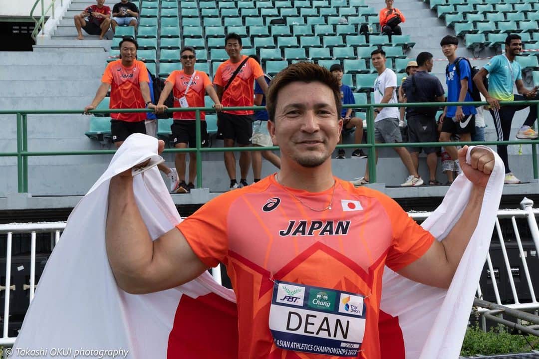 日本陸上競技連盟さんのインスタグラム写真 - (日本陸上競技連盟Instagram)「. /／ 【#アジア選手権】🇹🇭 フォトアルバム📸 \＼  Day5️⃣ Evening Session🌙①  #遠藤日向(住友電工) #塩尻和也(富士通) #鵜澤飛羽(筑波大学) #上山紘輝(住友電工) #山本有真(積水化学) #ディーン元気(ミズノ) #柄澤智哉(日本体育大学) #塩見綾乃(岩谷産業) #池崎愛里(ダイソー) #川元奨(スズキ) #君嶋愛梨沙(土木管理総合) #鶴田玲美(南九州ファミリーマート)  応援ありがとうございました📣  https://www.jaaf.or.jp/competition/detail/1760/  #声援を力に_挑戦のその先へ」7月17日 14時05分 - jaaf_official