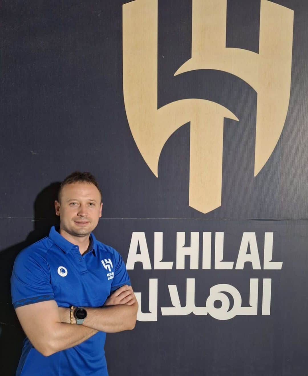 ダリオ・クレシッチのインスタグラム：「We congratulate our coach @nikola_djurovic_992 on his new challenge and wish him the best of luck in his future challenges @alhilal」