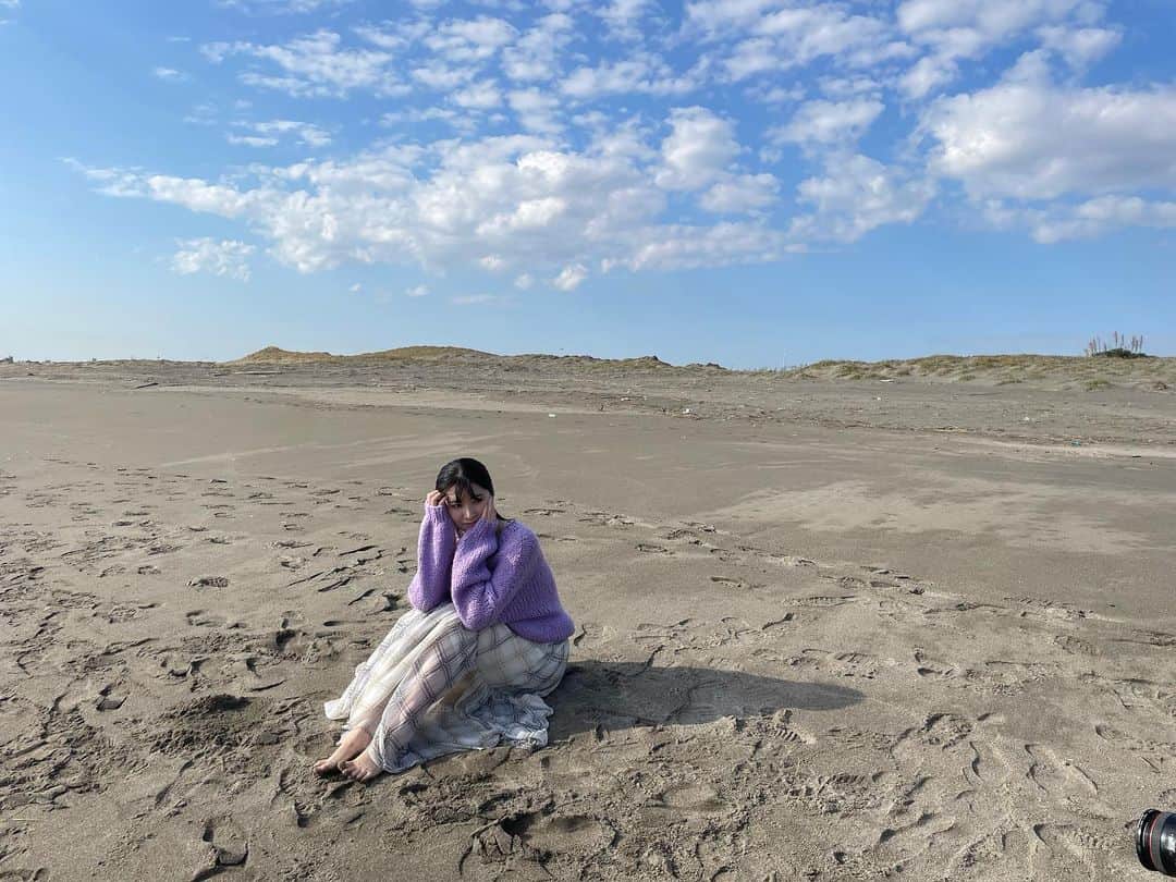駒木結衣さんのインスタグラム写真 - (駒木結衣Instagram)「おもいで🐚⚾️  #空を結ぶ #キャッチボールが苦手です #海の日」7月17日 15時01分 - komaki_yui