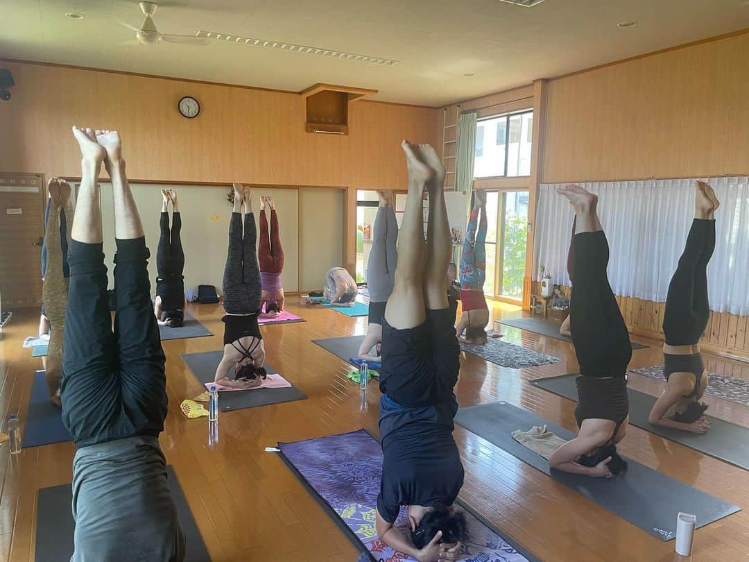 Ken Harakumaさんのインスタグラム写真 - (Ken HarakumaInstagram)「ケンハラクマのアシュタンガヨガ@山形その3 @international_yoga_center  @aromature_yoga_pilates  #アシュタンガヨガ  #ケンハラクマ」7月17日 15時39分 - kenharakuma