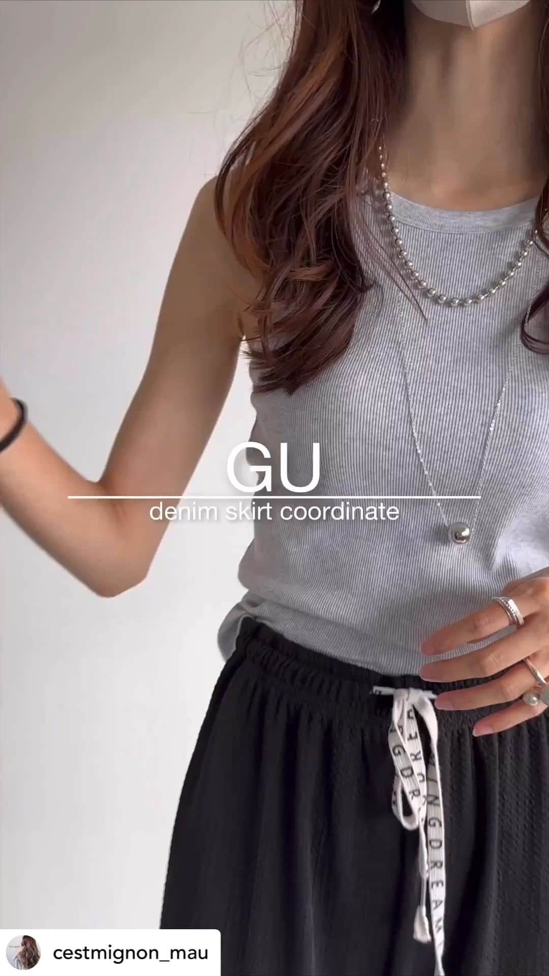 GU(ジーユー) のインスタグラム