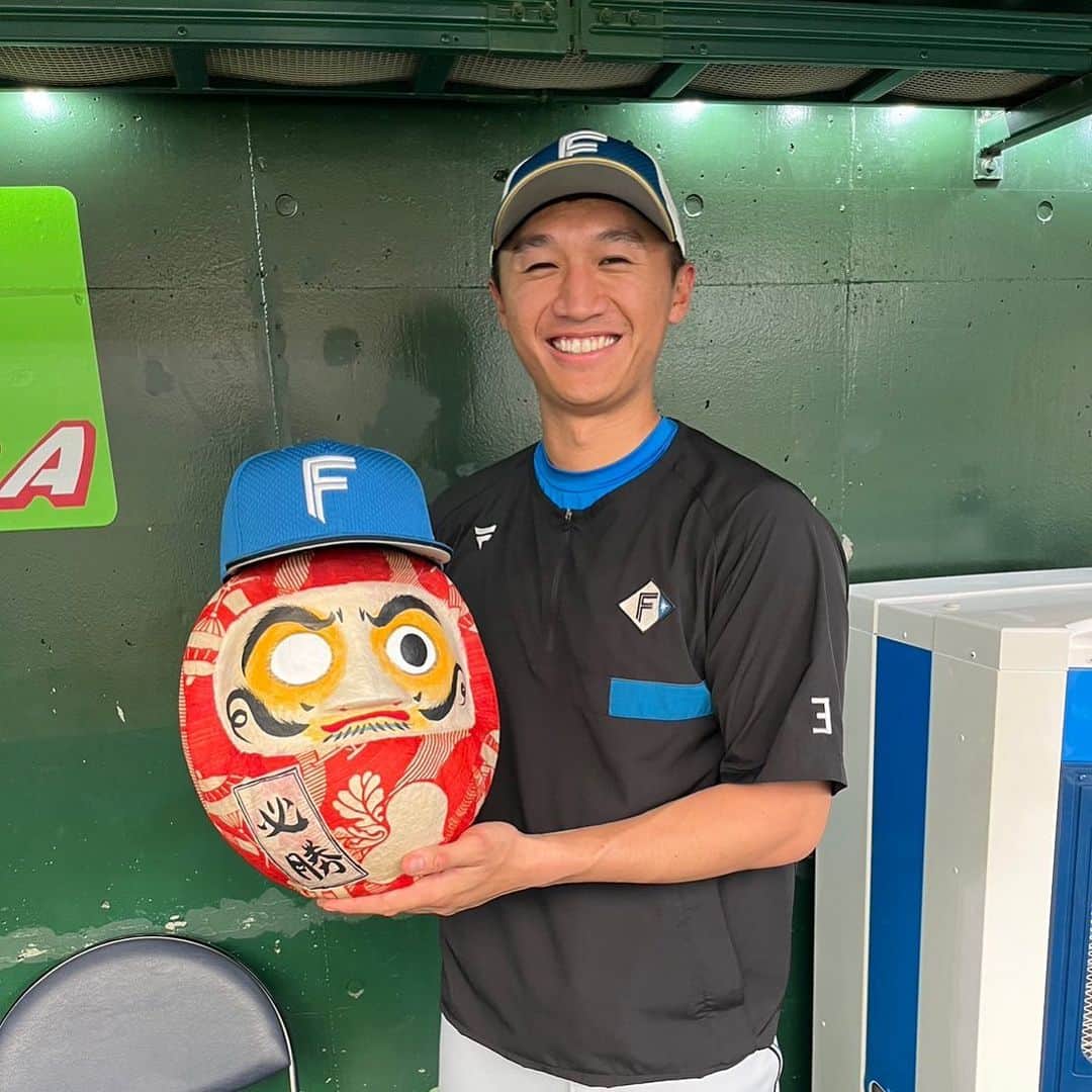 北海道日本ハムファイターズのインスタグラム：「前半戦最終戦です⚾️ #加藤豪将」