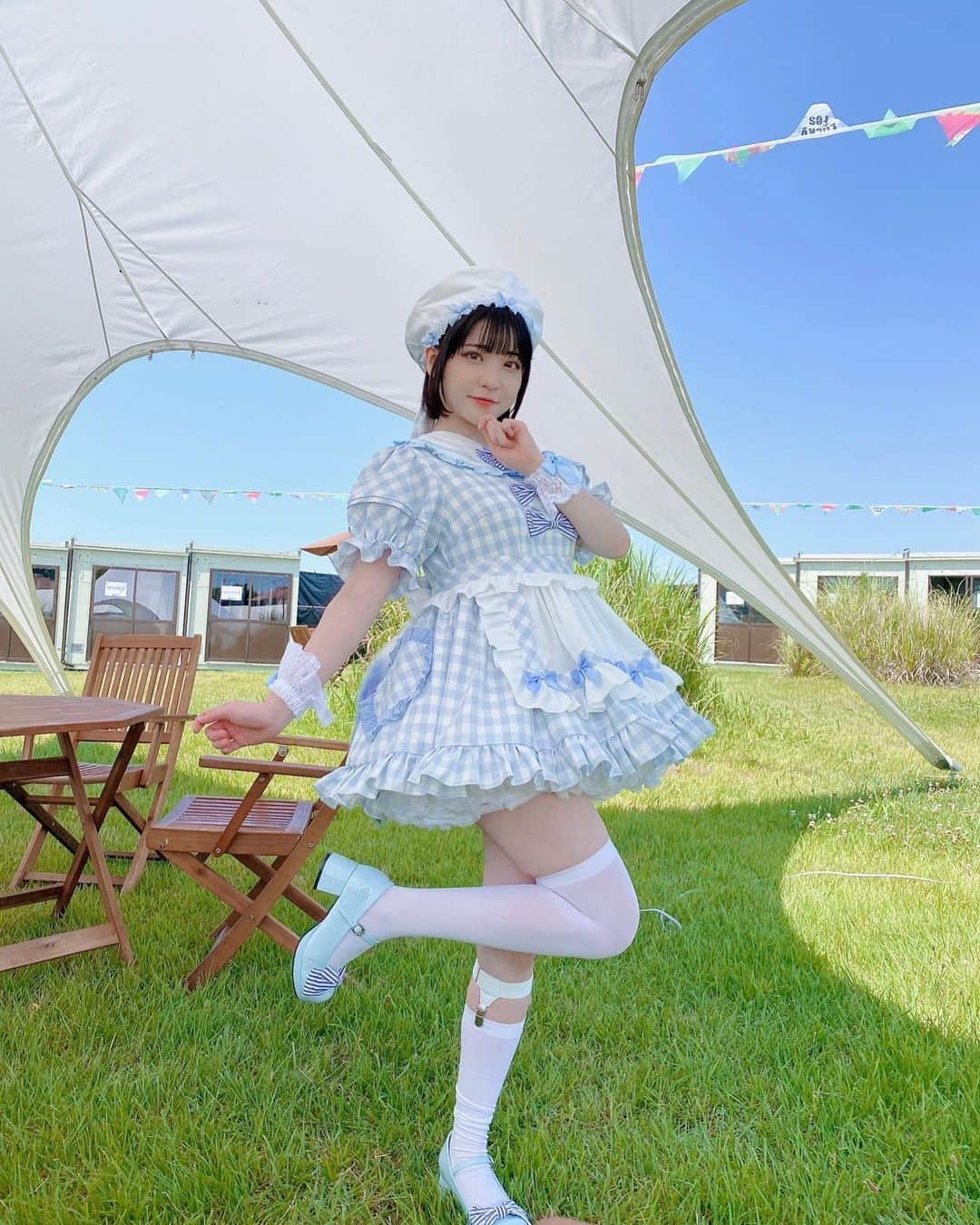 根本凪のインスタグラム：「#Luckyfes ありがとうございました！ 凱旋フェス最高💫」