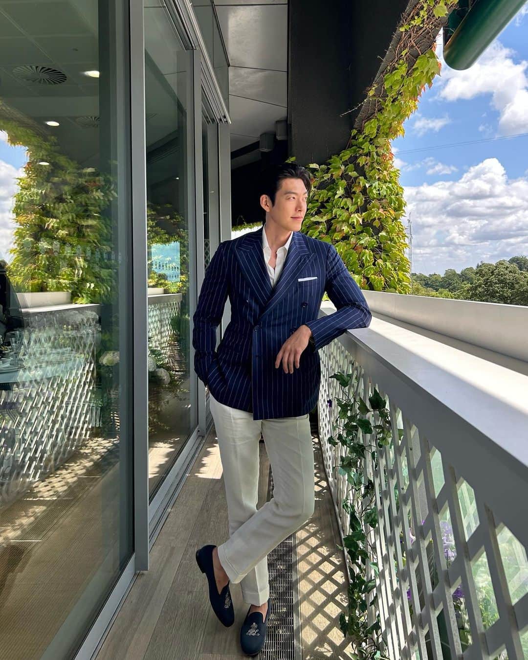 のインスタグラム：「⠀ Wimbledon men's singles finals 2023 @ralphlauren 🎾」