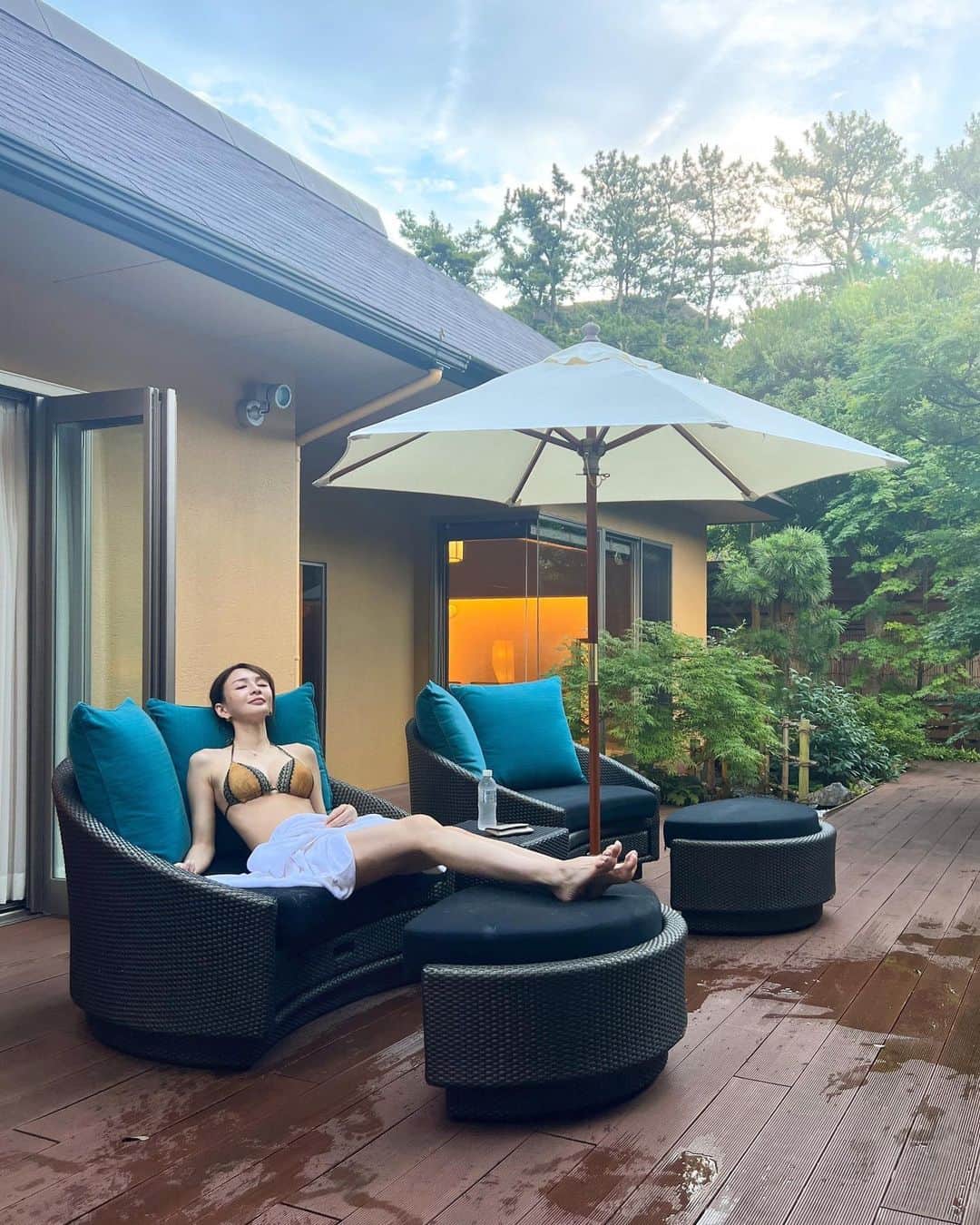 のインスタグラム：「good morning 🌴🕊☀️」