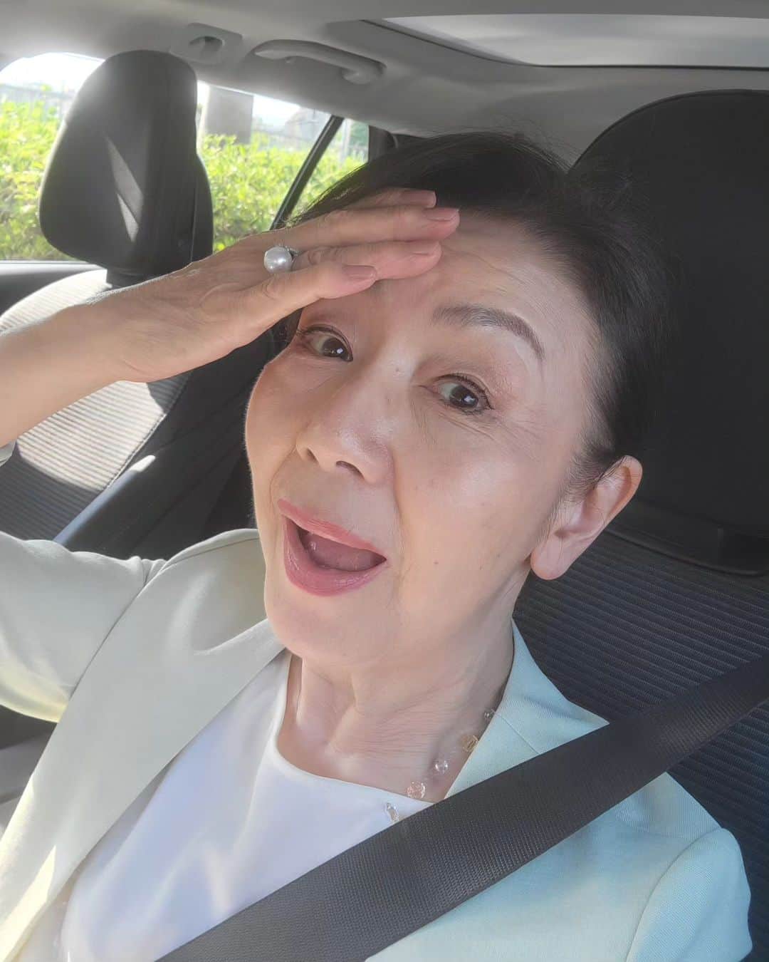 音無美紀子さんのインスタグラム写真 - (音無美紀子Instagram)「きゃあ、危険過ぎる暑さですね。 車の外気温度計によると39℃！ 玄関先の百日紅が一斉に咲きました。 水分補強！ 熱中症にはくれぐれも気をつけて下さいね。」7月17日 17時02分 - mikikootonashi