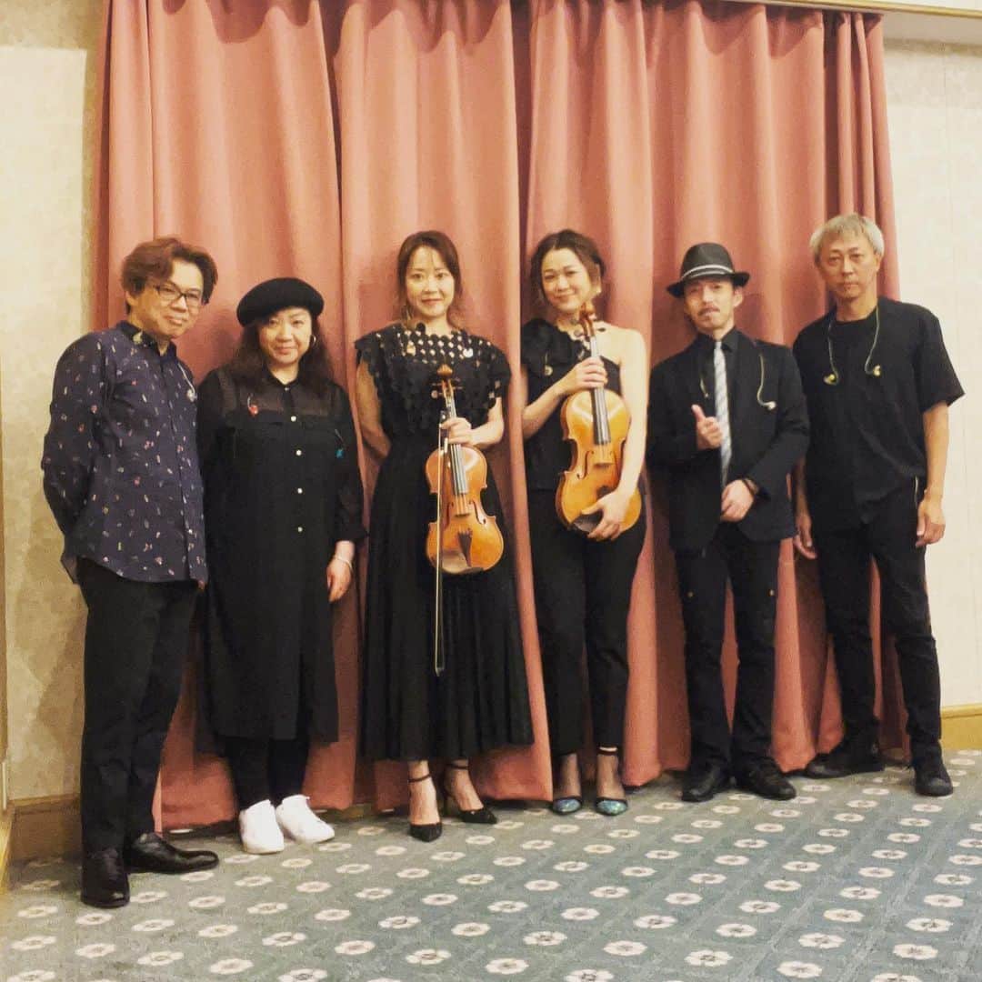 上杉洋史のインスタグラム：「Just after the show. #hiromiiwasaki #iwasakihiromi #imabari」