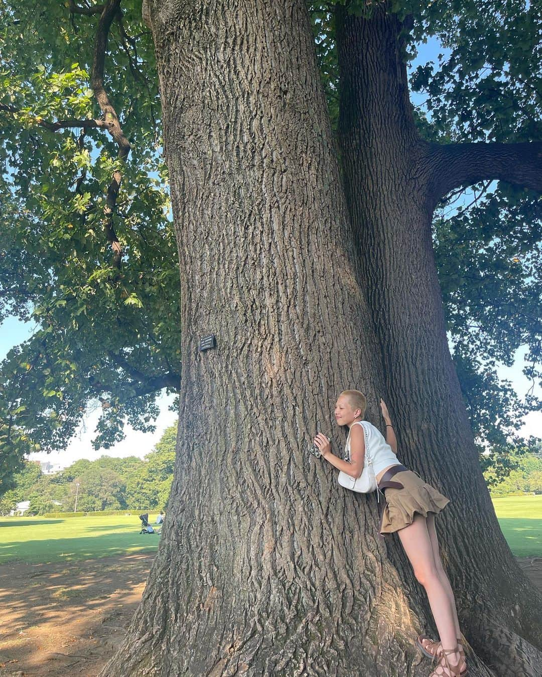 石田サラさんのインスタグラム写真 - (石田サラInstagram)「park day 💚💚💚 with @sara_g_i ♡」7月17日 20時35分 - sara_g_i