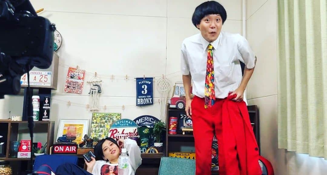 あんこのインスタグラム：「久々のシネマンション撮影」