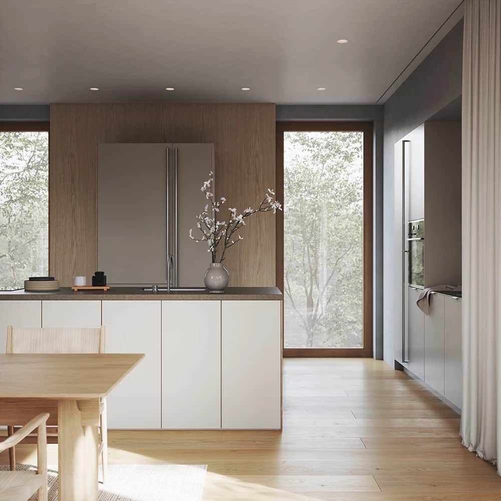 Frida Ramstedtのインスタグラム：「New sum up of the latest interior news on trendenser.se 📝  - Edge a brand new kitchen from @ballingslovab  - The table Kiltapp from @norrgavel has been launched in birch - And a new design collaboration between @zarahome and @vincentvanduysen you don’t want to miss!   Plus flera spännande branschjobb att söka för dig som vill anta nya utmaningar. Nu tar summeringen semester till mitten augusti.   Läs mer på bloggen trendenser.se   #inredning #nordicdesign #interiordesign #scandinavianliving」