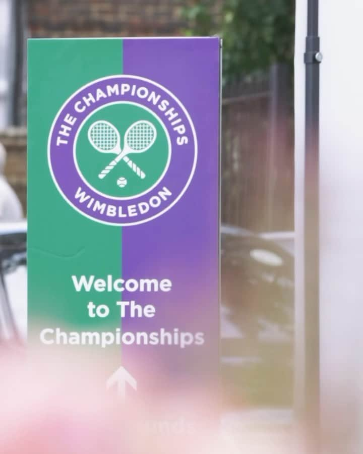 キム・ウビンのインスタグラム：「🎾🟣@ralphlauren @wimbledon」