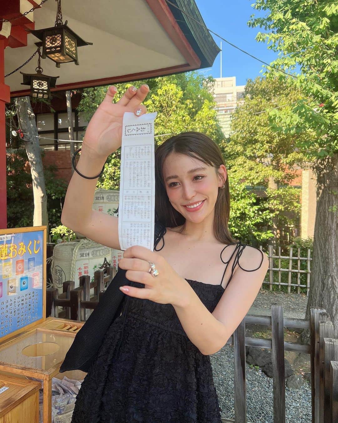 南條有香のインスタグラム：「🍽️⛩️♡」