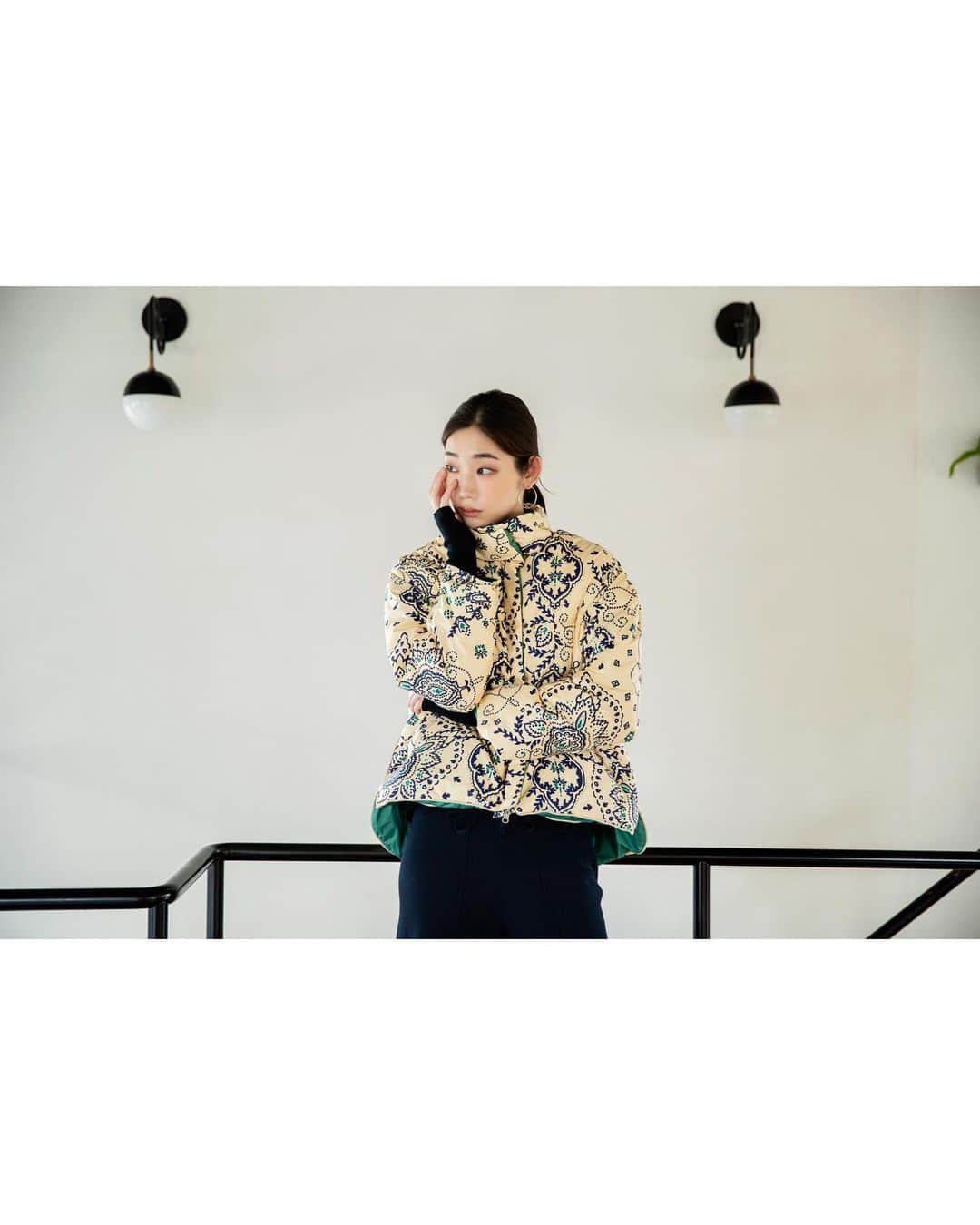 江原杏樹さんのインスタグラム写真 - (江原杏樹Instagram)「@manipuri_jp 🐳🩵  #manipuri#scarf#fashion」7月17日 23時40分 - bon_anjou_r